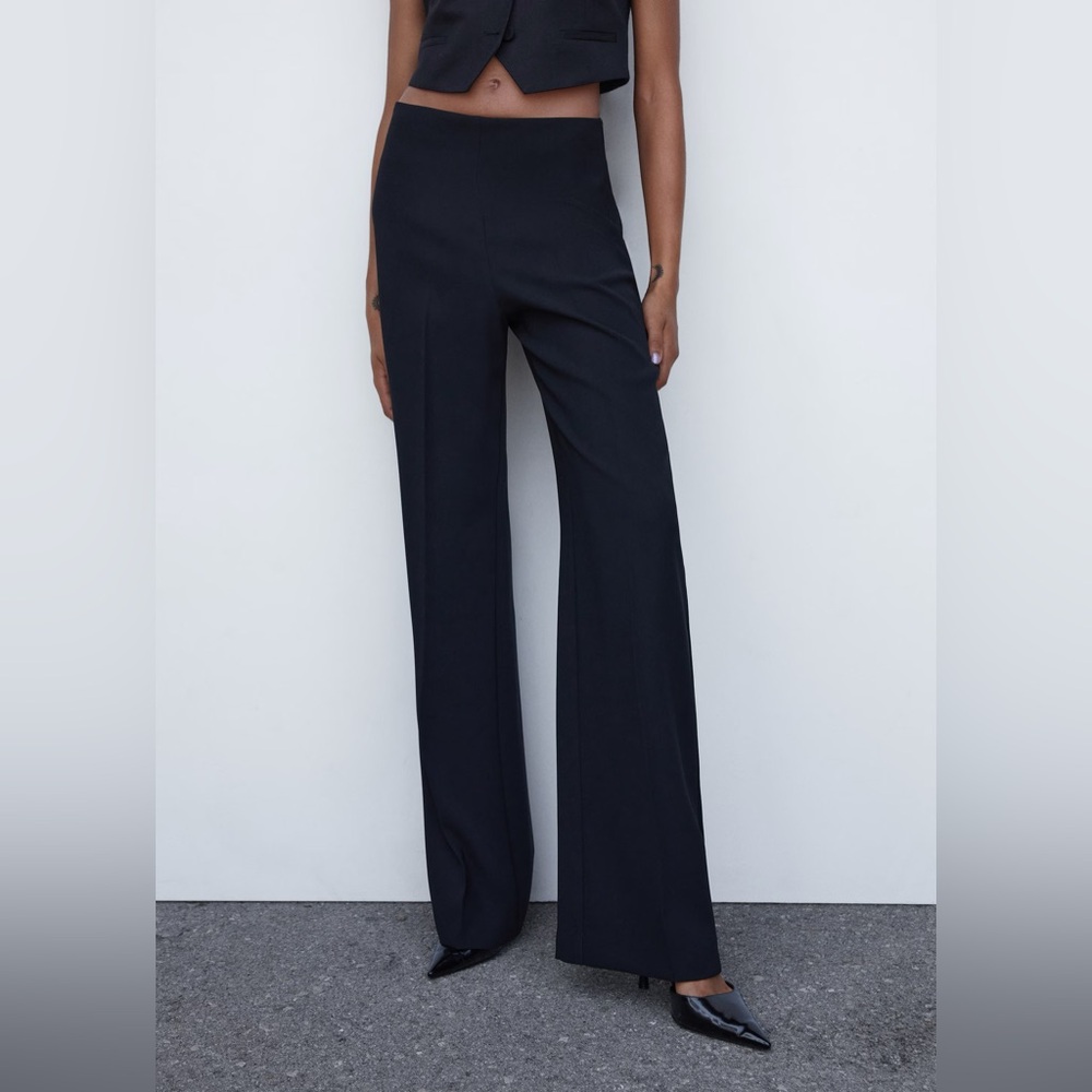 Mango WIDE LEG SUIT PANTS